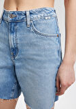 Lidia All Blue Vintage İndigo Mavisi Jean Şort 1410145-87088