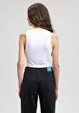 Mavi Beyaz Crop Top 1610786-620