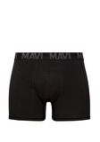 Mavi 3lü Siyah Basic Boxer Seti 0911504-900