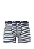 Mavi 3lü Baskılı Lacivert Boxer Seti 0911505-70490