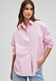 Pembe Poplin Gömlek 1210103-70973