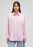 Pembe Poplin Gömlek 1210103-70973