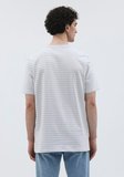 Çizgili Mavi Premium Basic Tişört 0612034-70794