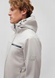 Kapüşonlu Gri Ceket 0110357-70074