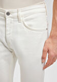 Jake Mavi Black Ekru Jean Pantolon 0042288003