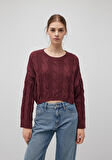 Bisiklet Yaka Bordo Kazak 1710477-70415