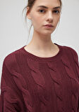 Bisiklet Yaka Bordo Kazak 1710477-70415