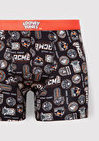 Looney Tunes Baskılı Siyah Boxer 0911635-900