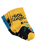 Civil Socks Erkek Çocuk Çorap 3-11 Yaş  Sarı