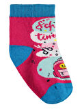 Civil Socks Kız Çocuk 3'lü Çorap 3-12  Yaş  Pembe