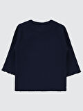 Civil Baby Kız Bebek Sweatshirt 6-18 Ay Lacivert