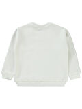 Civil Girls Kız Çocuk Sweatshirt 6-9 Yaş Ekru 