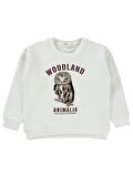 Civil Girls Kız Çocuk Sweatshirt 10-13 Yaş Ekru