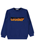 Civil Boys Erkek Çocuk Sweatshirt 6-9 Yaş Açık Lacivert