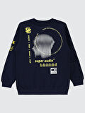Civil Boys Erkek Çocuk Sweatshirt 6-9 Yaş Lacivert