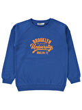 Civil Boys Erkek Çocuk Sweatshirt 6-9 Yaş Saks
