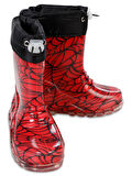 Civil Boots Erkek Çocuk Çizme 30-36 Numara Kırmızı