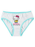 Hello Kitty Kız Çocuk 2'li Külot Set 2-10 Yaş Beyaz