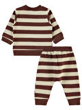 Civil Baby Erkek Bebek Takım 6-18 Ay Çikolata Kahve