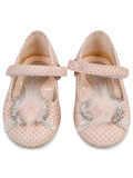 Civil Kız Çocuk Babet Ayakkabı 21-25 Numara Pudra