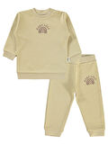 Civil Baby Kız Bebek Takım 6-18 Ay Sütlü Kahve
