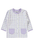 Civil Baby Kız Bebek Pijama Takımı 1-6 Ay Lila
