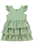 Civil Girls Kız Çocuk Elbise 2-5 Yaş Çağla Yeşili