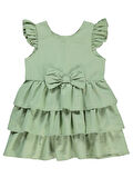 Civil Girls Kız Çocuk Elbise 2-5 Yaş Çağla Yeşili