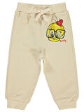 Tweety Kız Bebek Eşofman Altı 6-18 Ay Taş Rengi 