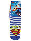 Süperman Erkek Çocuk 2'li Çorap 22 Yaş  Sarı