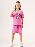 Civil Kız Çocuk Tişört 3-9 Yaş Pembe