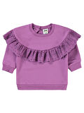 Civil Baby Kız Bebek Sweatshirt 6-18 Ay Leylak