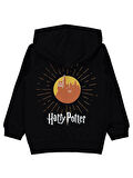 Harry Potter Kız Çocuk Hırka 10-13 Yaş Siyah