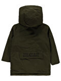 Civil Boys Erkek Çocuk Kapüşonlu Mont 10-13 Yaş Camel
