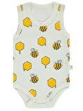 Civil Baby Bebek Çıtçıtlı Badi 1-18 Ay Ekru