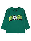 Civil Boys Erkek Çocuk Sweatshirt 2-5 Yaş Çam Yeşili 