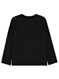 Civil Boys Erkek Çocuk Sweatshirt 10-13 Yaş Siyah 