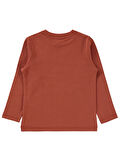 Civil Boys Erkek Çocuk Sweatshirt 2-5 Yaş Koyu Bakır 