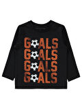 Civil Boys Erkek Çocuk Sweatshirt 2-5 Yaş Siyah 