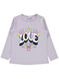 Civil Girls Kız Çocuk Sweatshirt 2-5 Yaş Nazik Lavanta