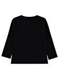 Civil Girls Kız Çocuk Sweatshirt 2-5 Yaş Siyah