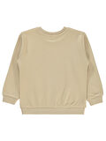 Civil Girls Kız Çocuk Sweatshirt 2-5 Yaş  Yulaf Sütü