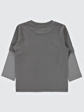 Civil Boys Erkek Çocuk Sweatshirt 2-5 Yaş Antrasit