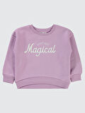 Civil Girls Kız Çocuk Sweatshirt 2-5 Yaş Lila