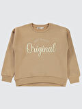 Civil Girls Kız Çocuk Sweatshirt 10-13 Yaş Yulaf Sütü