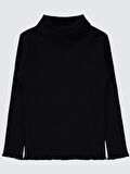 Civil Girls Kız Çocuk Sweatshirt 6-9 Yaş Siyah