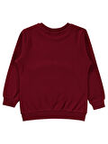Civil Boys Erkek Çocuk Sweatshirt 2-5 Yaş Bordo