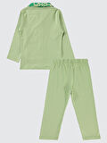 Civil Boys Erkek Çocuk Pijama Takımı 2-5 Yaş  Soft Haki