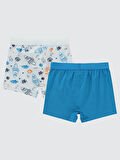 Civil Boys Erkek Çocuk 2'li Boxer Set 2-10 Yaş Standart