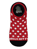 Hello Kitty Kız Çocuk 2'li Babet Çorap 2-12 Yaş Kımızı